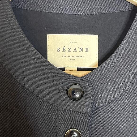 SEZANE‎ PAULETTE MINI DRESS SIZE 38 - Picture 8 of 11